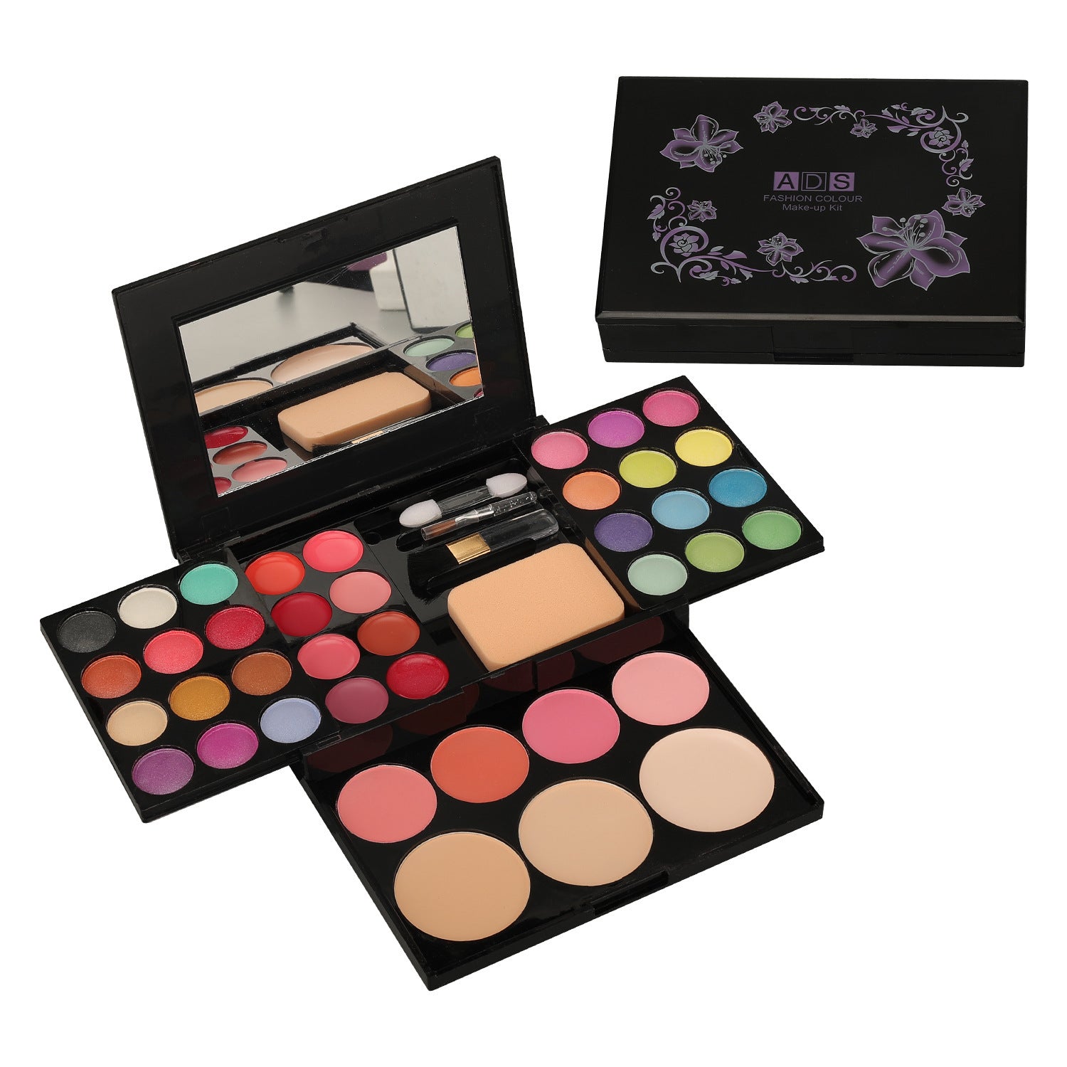 Complete Makeup Set for Women - 39-Color Eyeshadow Palette with Blush & Concealer Kit
