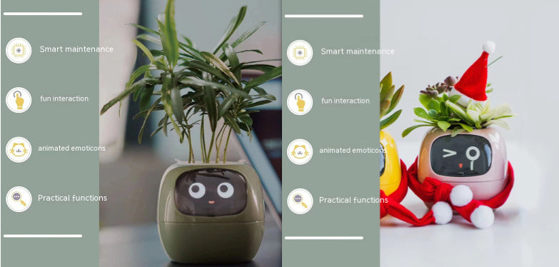 AI Smart Planter - 7 Sensors for Perfect Plant Care - GreenThumb
