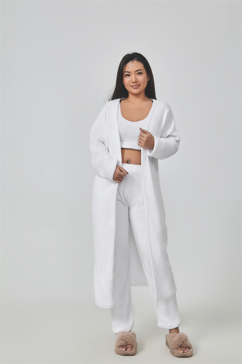 Cozy Pajama Set - 3 Piece Lounge Set for Women