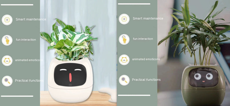 AI Smart Planter - 7 Sensors for Perfect Plant Care - GreenThumb