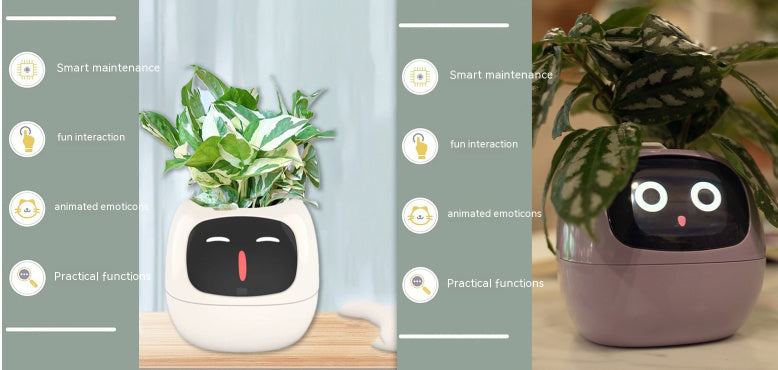 AI Smart Planter - 7 Sensors for Perfect Plant Care - GreenThumb