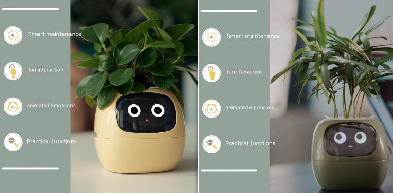 AI Smart Planter - 7 Sensors for Perfect Plant Care - GreenThumb