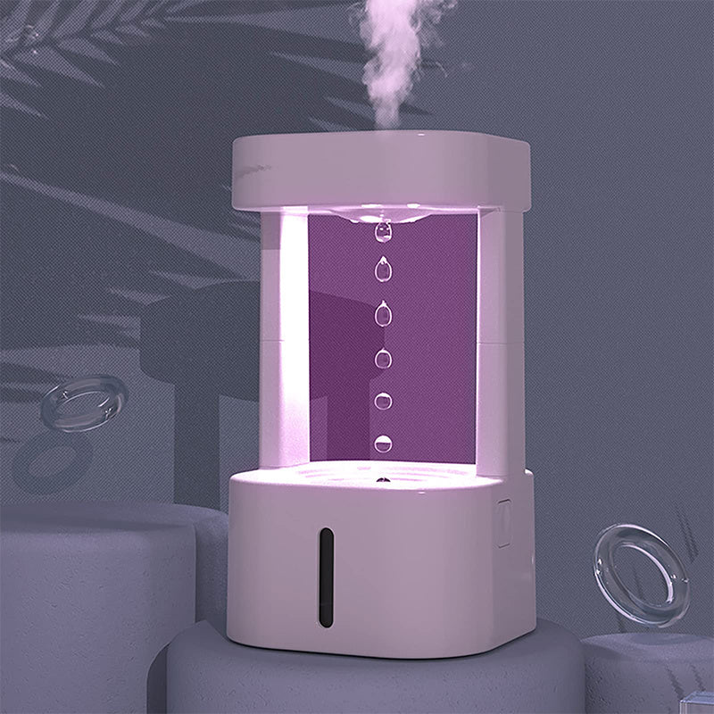 Anti-Gravity Humidifier | Air Conditioning Mist Spray | Quiet Bedroom Office - TechBreeze