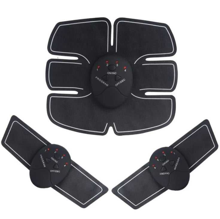 EMS Abs Muscle Trainer - Electric Stimulation Fitness Device for Core Strength