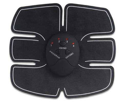 EMS Abs Muscle Trainer - Electric Stimulation Fitness Device for Core Strength