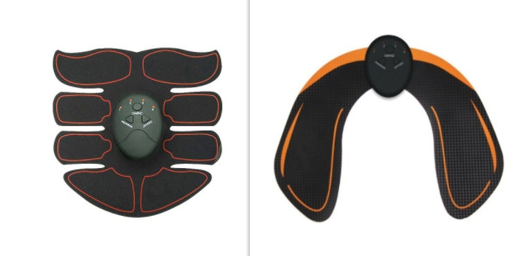 EMS Abs Muscle Trainer - Electric Stimulation Fitness Device for Core Strength