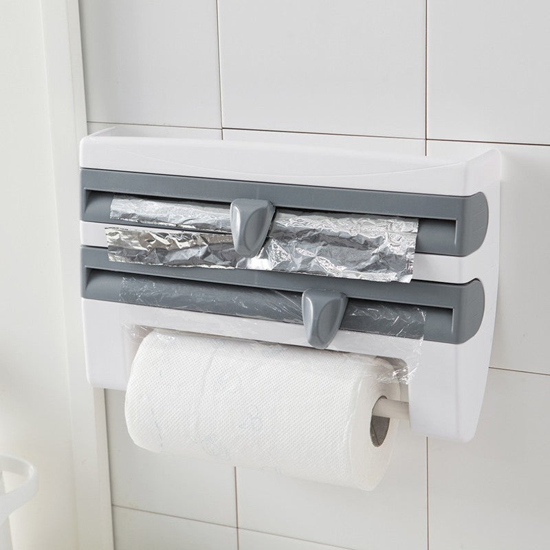 4-IN-1 Kitchen Roll Holder Dispenser