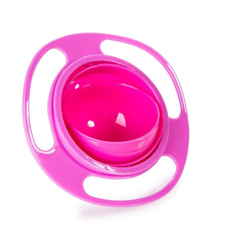 360-Degree Rotating Spill-Proof Baby Bowl