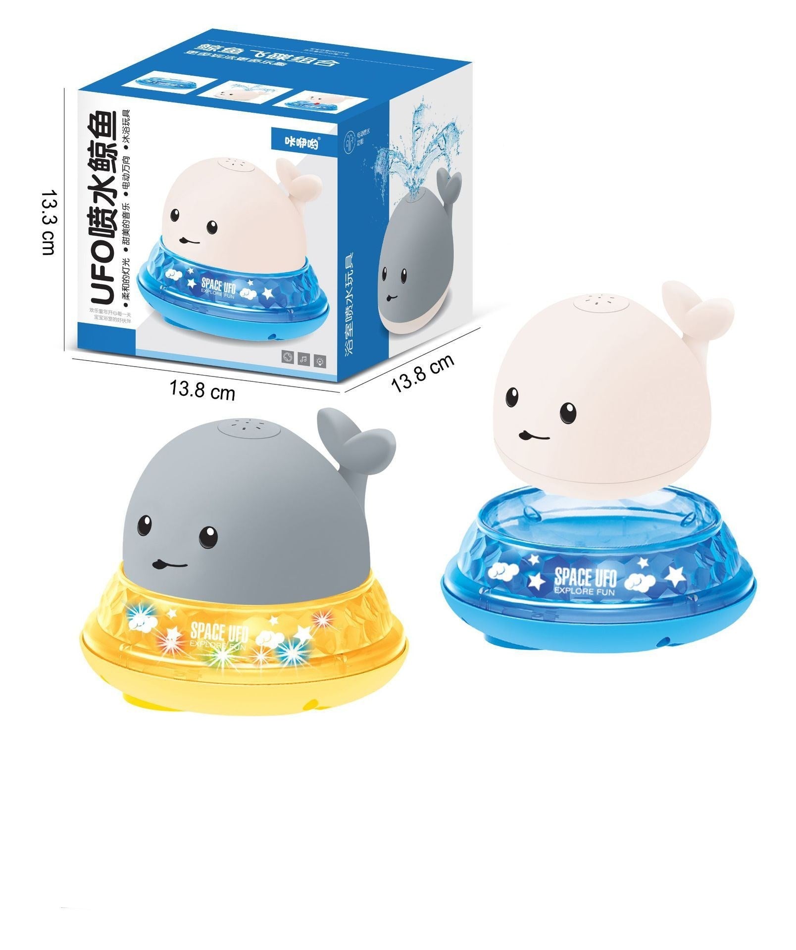 Baby Whale Water Bath Toy - Educational & Fun - iukstore