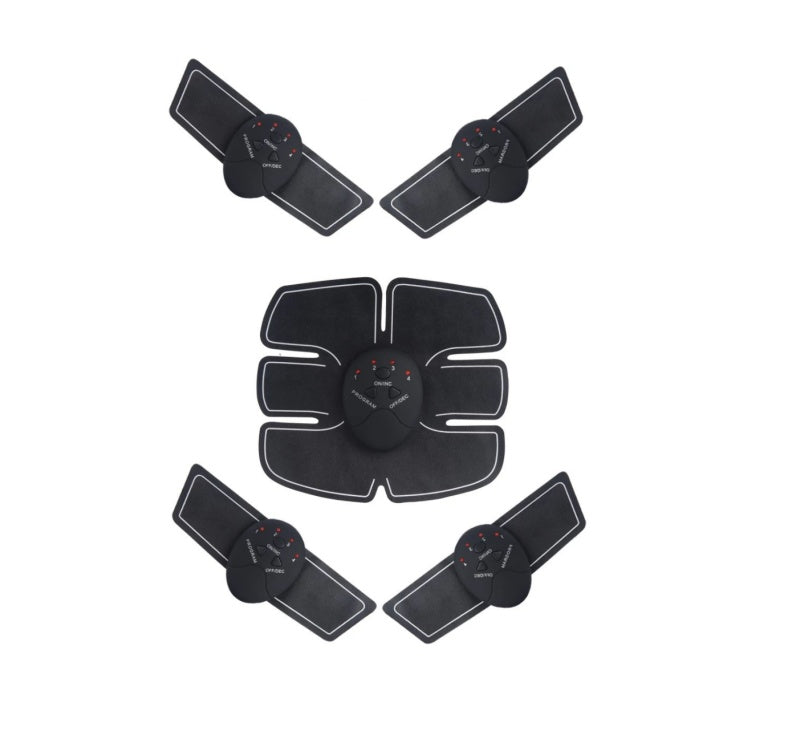 EMS Abs Muscle Trainer - Electric Stimulation Fitness Device for Core Strength
