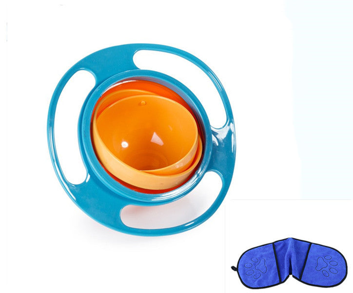 360-Degree Rotating Spill-Proof Baby Bowl