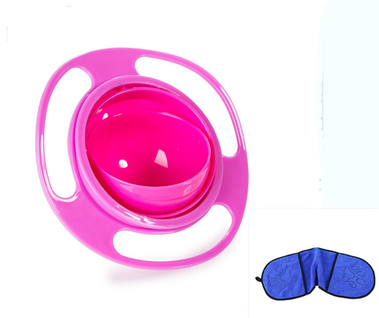 360-Degree Rotating Spill-Proof Baby Bowl