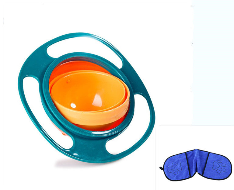 360-Degree Rotating Spill-Proof Baby Bowl