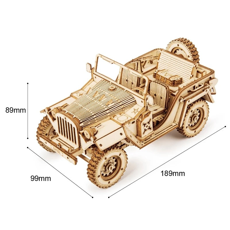 3D Wooden Puzzle Model Toys MC701 - Educational Toys for Kids