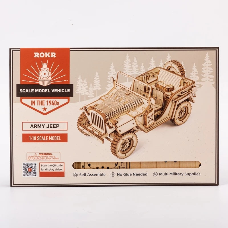 3D Wooden Puzzle Model Toys MC701 - Educational Toys for Kids