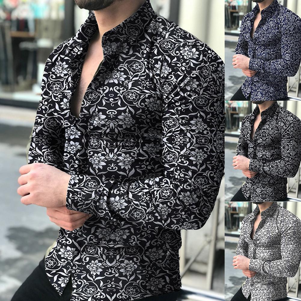 Digital Printed Floral Cotton Shirt