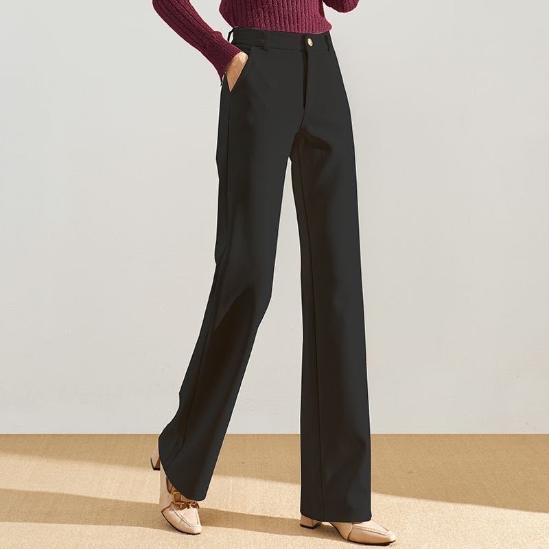 Casual Loose All-match Thickened Suit Straight-leg Pants