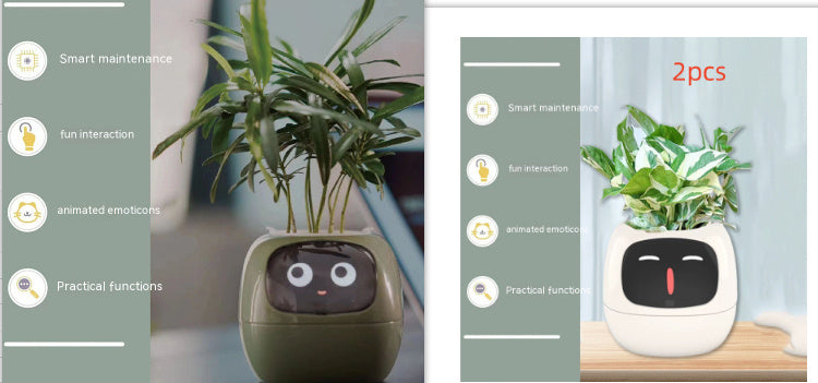 AI Smart Planter - 7 Sensors for Perfect Plant Care - GreenThumb