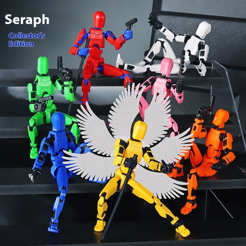 3D Printed Articulated Robot Action Figure