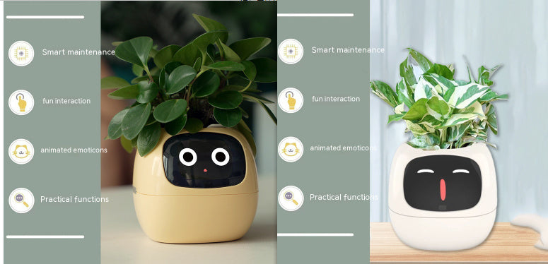 AI Smart Planter - 7 Sensors for Perfect Plant Care - GreenThumb