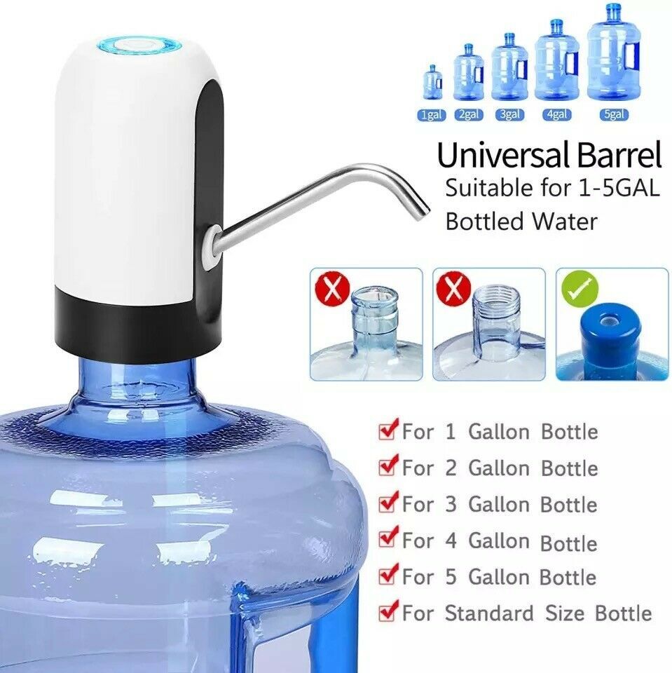 5 Gallon USB Water Dispenser Automatic Easy Hydration - AquaTech
