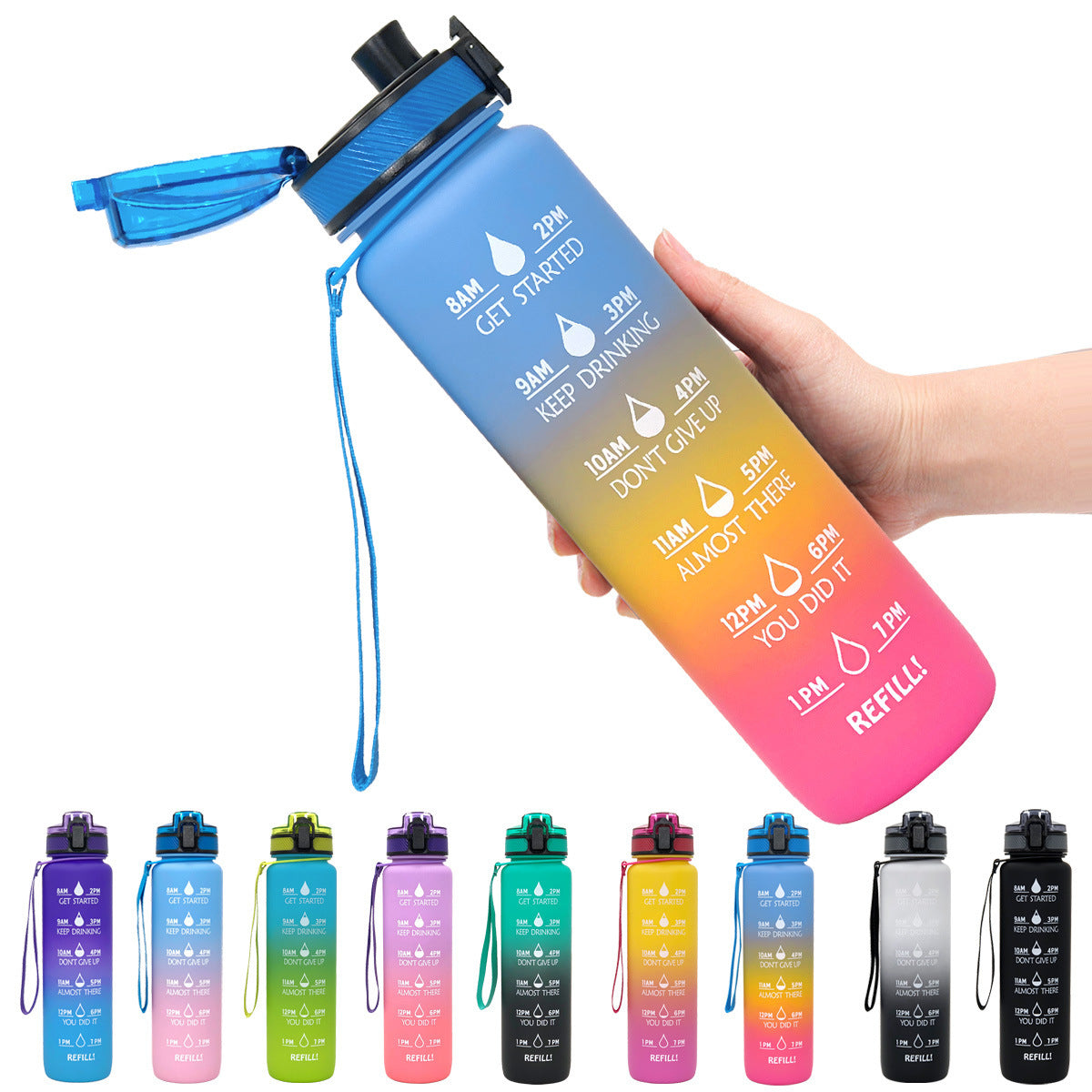 1L Tritan Water Bottle - Stay Hydrated in Style