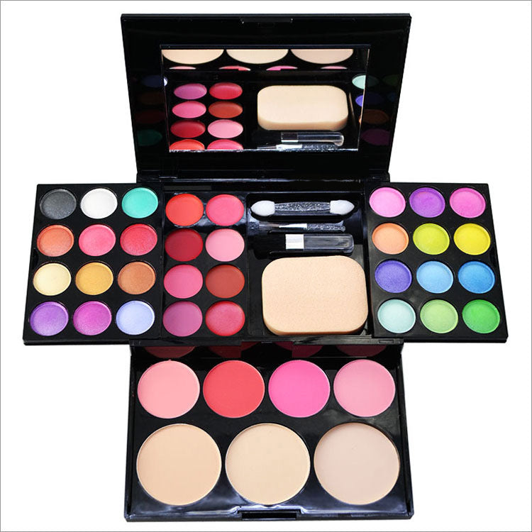 Complete Makeup Set for Women - 39-Color Eyeshadow Palette with Blush & Concealer Kit