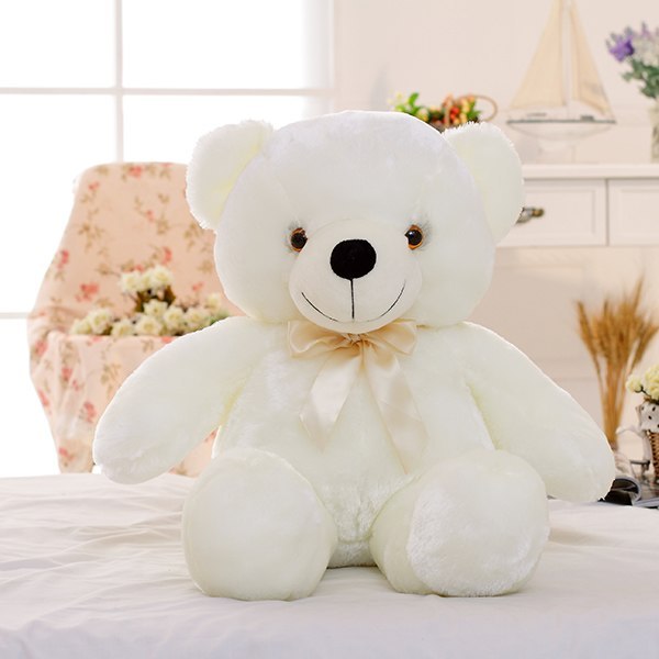 Emotional Support Light Up Teddy Bear - Cuddly Companion for Stress Relief