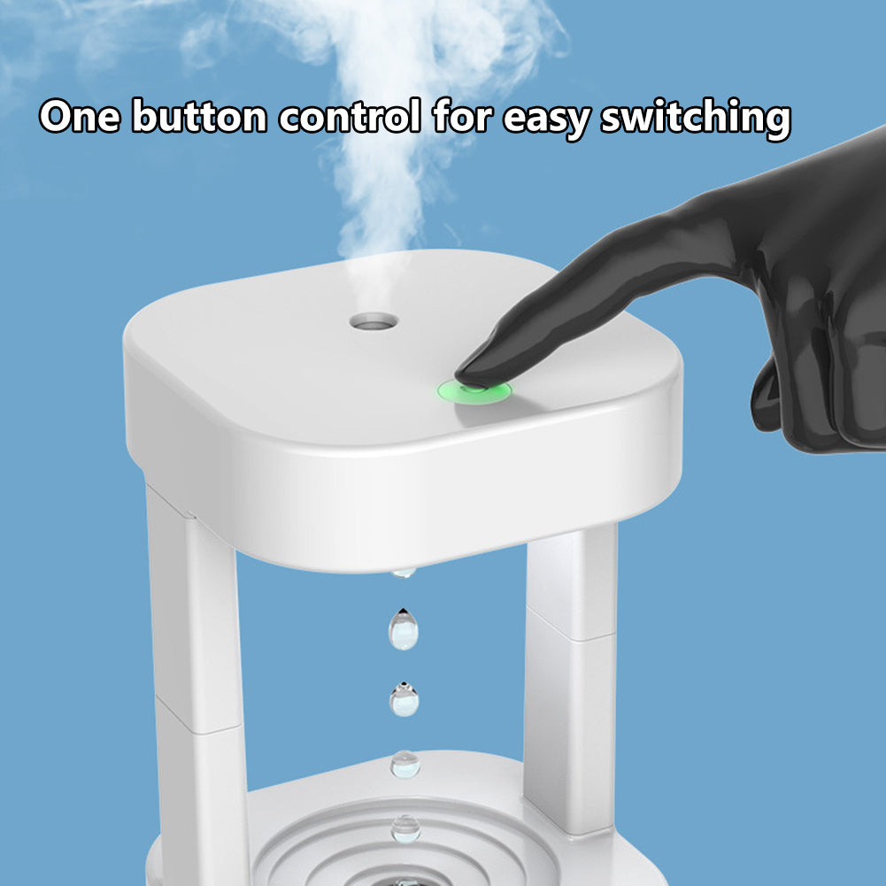 Anti-Gravity Humidifier | Air Conditioning Mist Spray | Quiet Bedroom Office - TechBreeze