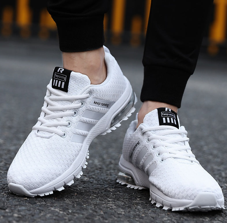 Couple Sports Shoes - Breathable Mesh Outdoor Running Shoes for Men and Women