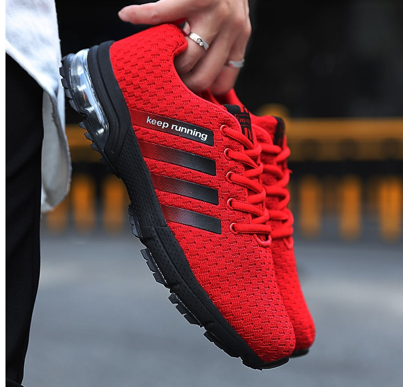 Couple Sports Shoes - Breathable Mesh Outdoor Running Shoes for Men and Women