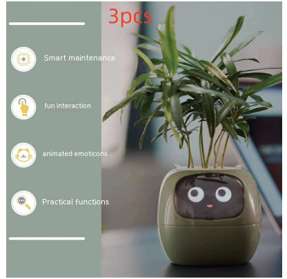 AI Smart Planter - 7 Sensors for Perfect Plant Care - GreenThumb