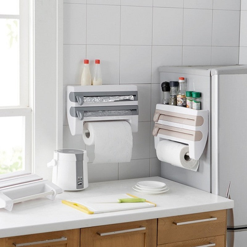 4-IN-1 Kitchen Roll Holder Dispenser