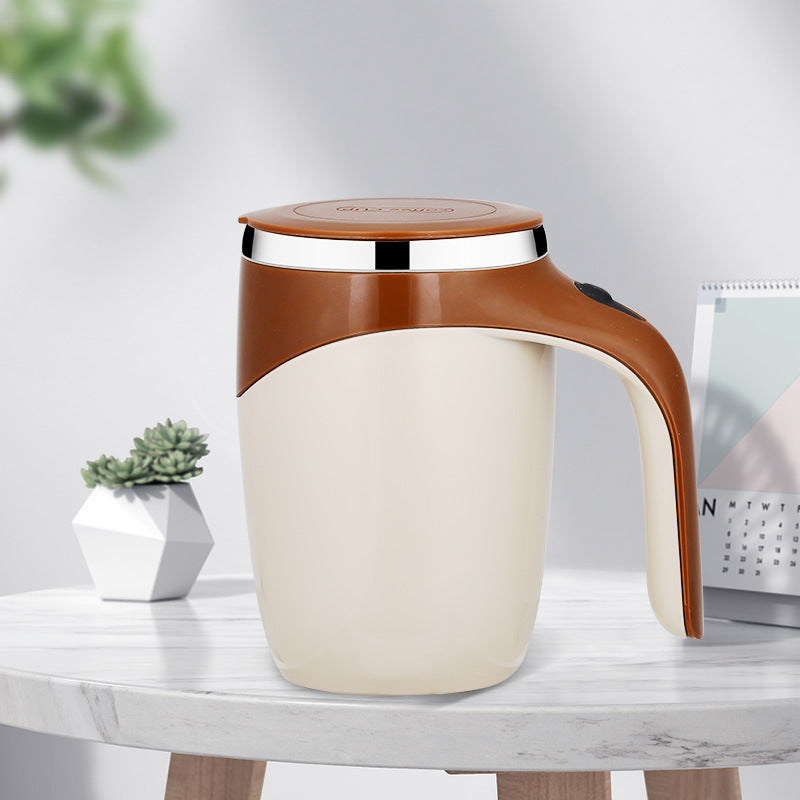 Automatic Stirring Cup Rechargeable Electric Lazy Milkshake Rotating Magnetic Water Cup