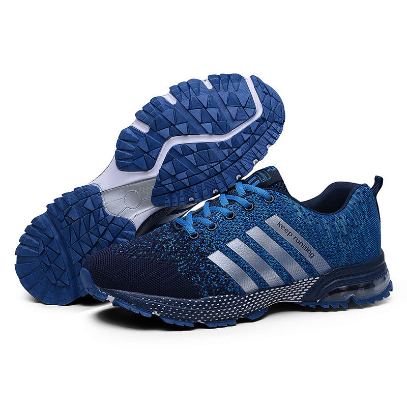 Couple Sports Shoes - Breathable Mesh Outdoor Running Shoes for Men and Women