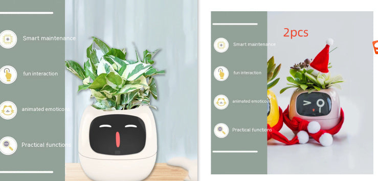 AI Smart Planter - 7 Sensors for Perfect Plant Care - GreenThumb