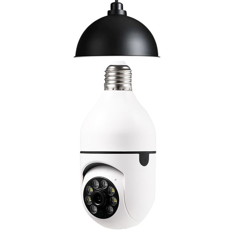 1080P WiFi Security Camera Bulb - 4X Zoom E27 Home 5GWiFi Alarm Monitor