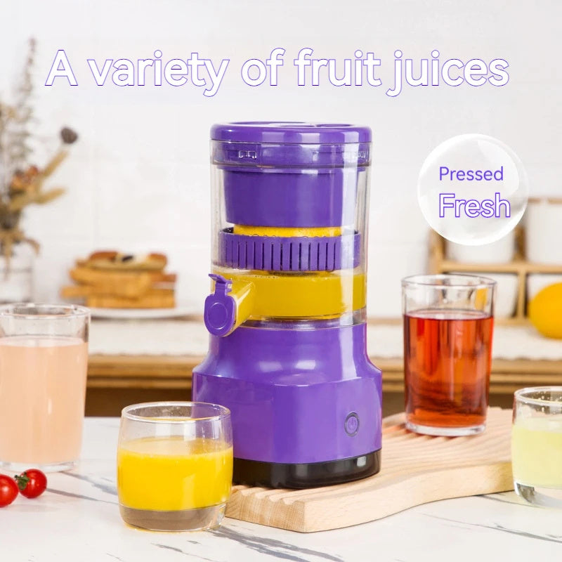 Electric Orange Juicer USB Rechargeable Portable Blender - KitchenGadgets