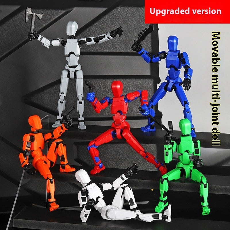 3D Printed Articulated Robot Action Figure