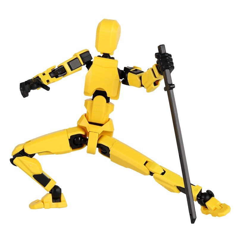 3D Printed Articulated Robot Action Figure