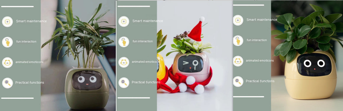 AI Smart Planter - 7 Sensors for Perfect Plant Care - GreenThumb