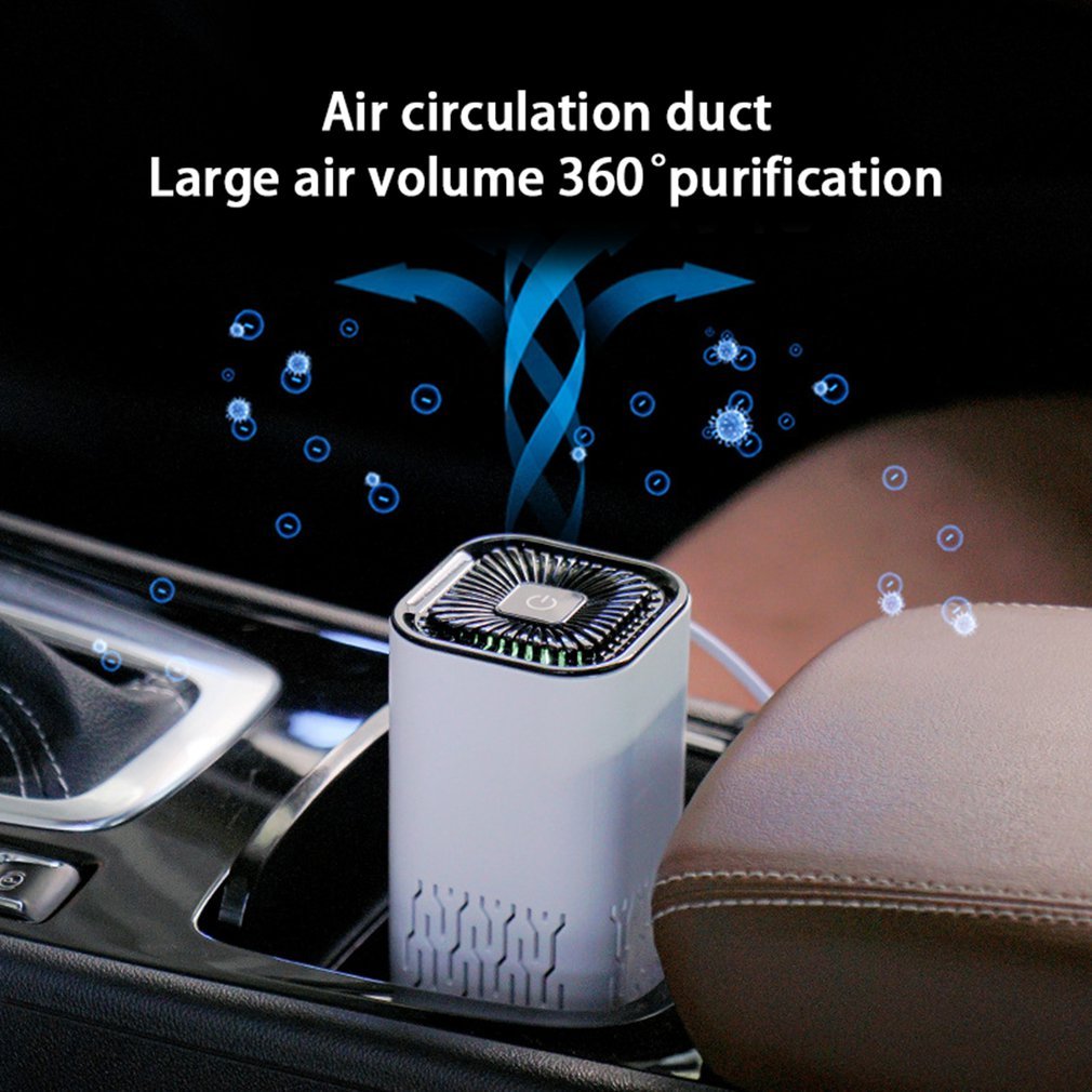 Car Air Purifier - Portable Negative Ion Generator