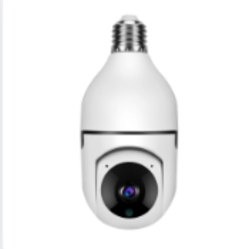 1080P WiFi Security Camera Bulb - 4X Zoom E27 Home 5GWiFi Alarm Monitor