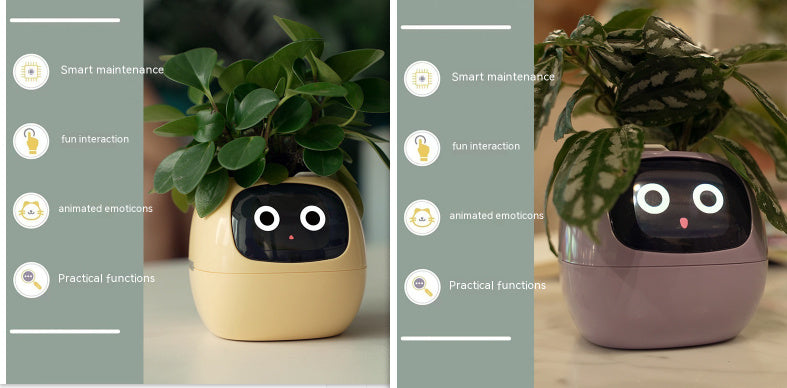 AI Smart Planter - 7 Sensors for Perfect Plant Care - GreenThumb