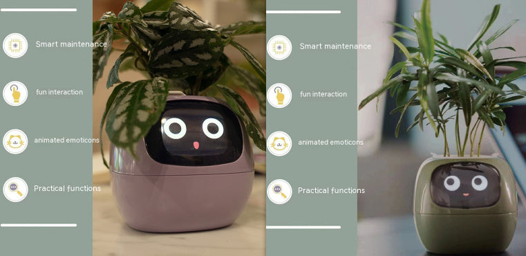 AI Smart Planter - 7 Sensors for Perfect Plant Care - GreenThumb