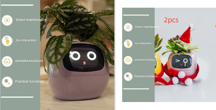 AI Smart Planter - 7 Sensors for Perfect Plant Care - GreenThumb