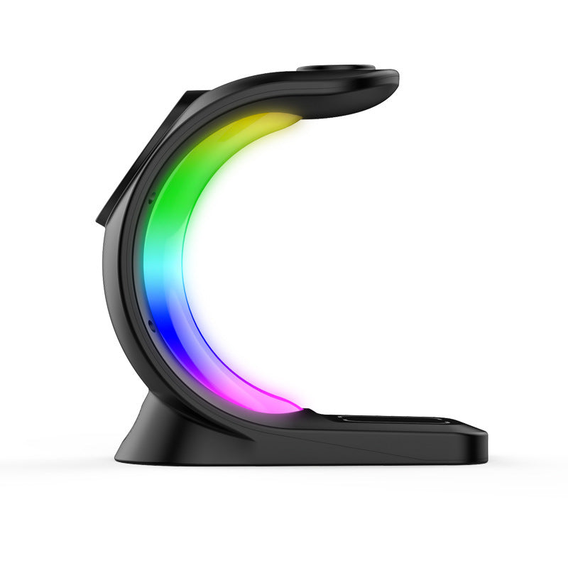 4 In 1 Magnetic Wireless Charger Fast Charging & Atmosphere Light - TechSavvy
