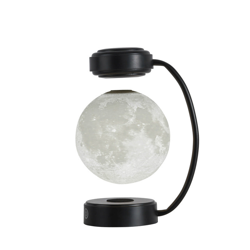 3D LED Moon Night Light Wireless Magnetic Levitating Lamp Rotating Floating Ball Lamp