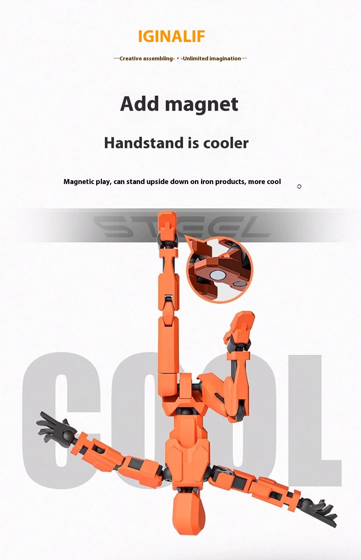 3D Printed Articulated Robot Action Figure