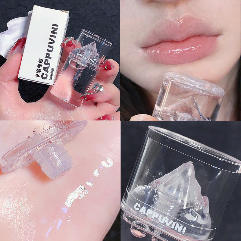 Capovinie Iceberg Lip Gloss - Crystal Clear Glass Finish 3 Stunning Shades